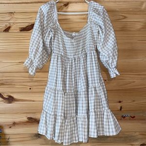 Gingham dress